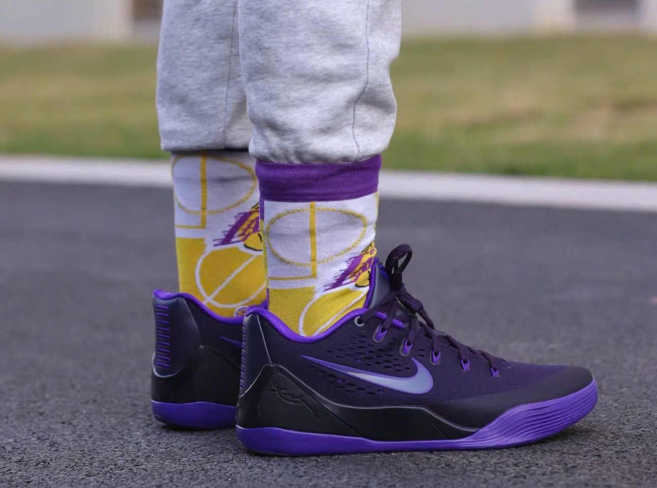  Giày Nike Kobe 9 EM Low Protro TB ‘Purple Dynasty’ 