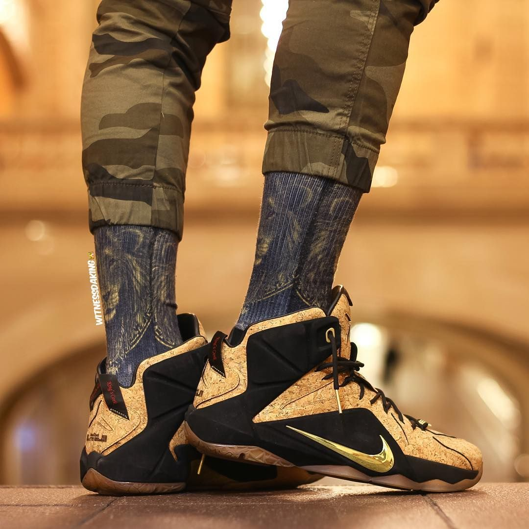  Giày Nike LeBron 12 EXT ‘Cork’ 
