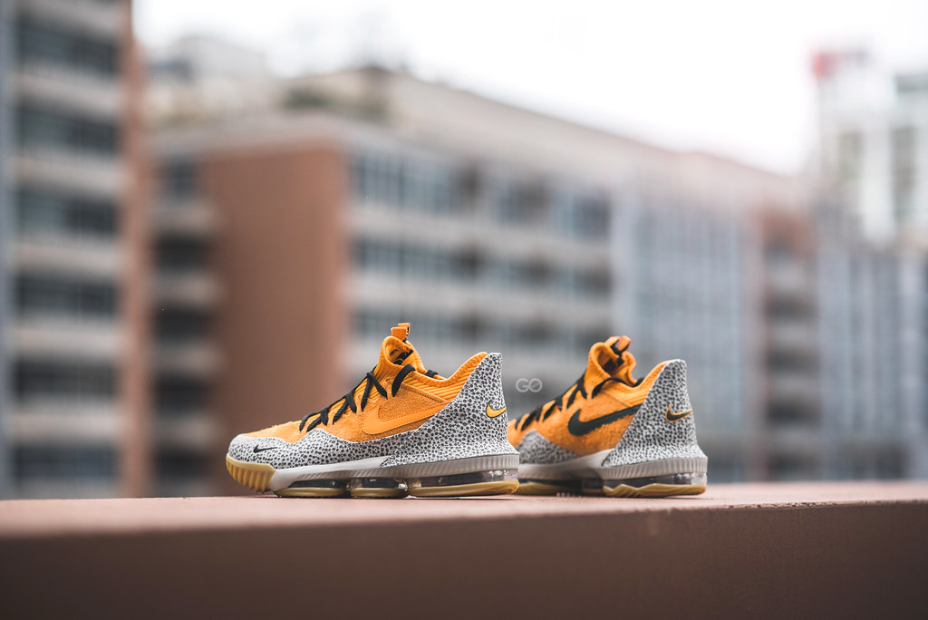 Giày Nike LeBron 16 Low 'Atmos Safari' 