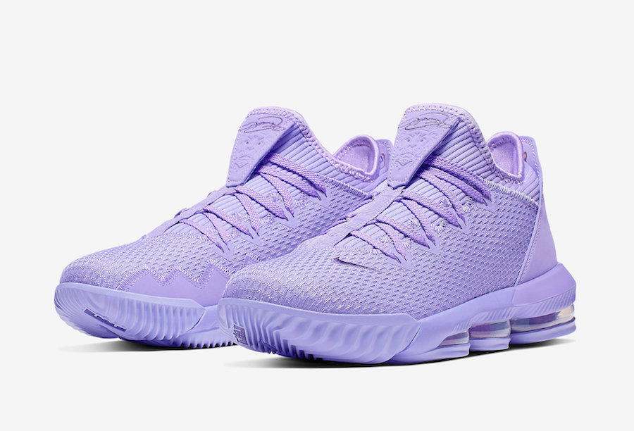  Giày Nike LeBron 16 Low EP ‘Atomic Purple’ 