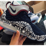  Giày Nike LeBron 17 EP ‘LeBron 4 Cold Blue Graffiti’ 