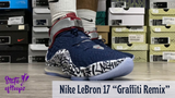  Giày Nike LeBron 17 EP ‘LeBron 4 Cold Blue Graffiti’ 