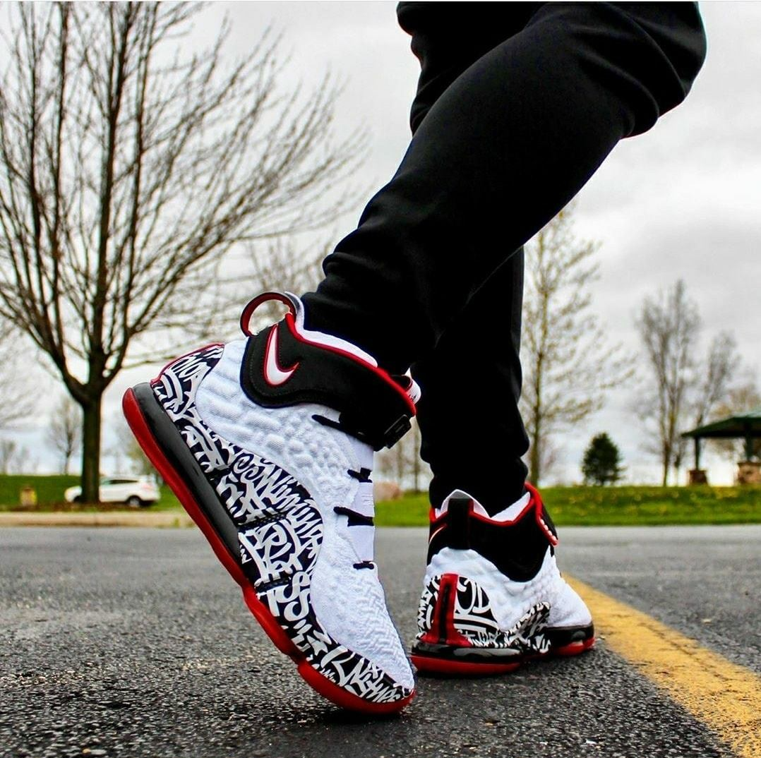  Giày Nike LeBron 17 EP ‘LeBron 4 Graffiti’ 