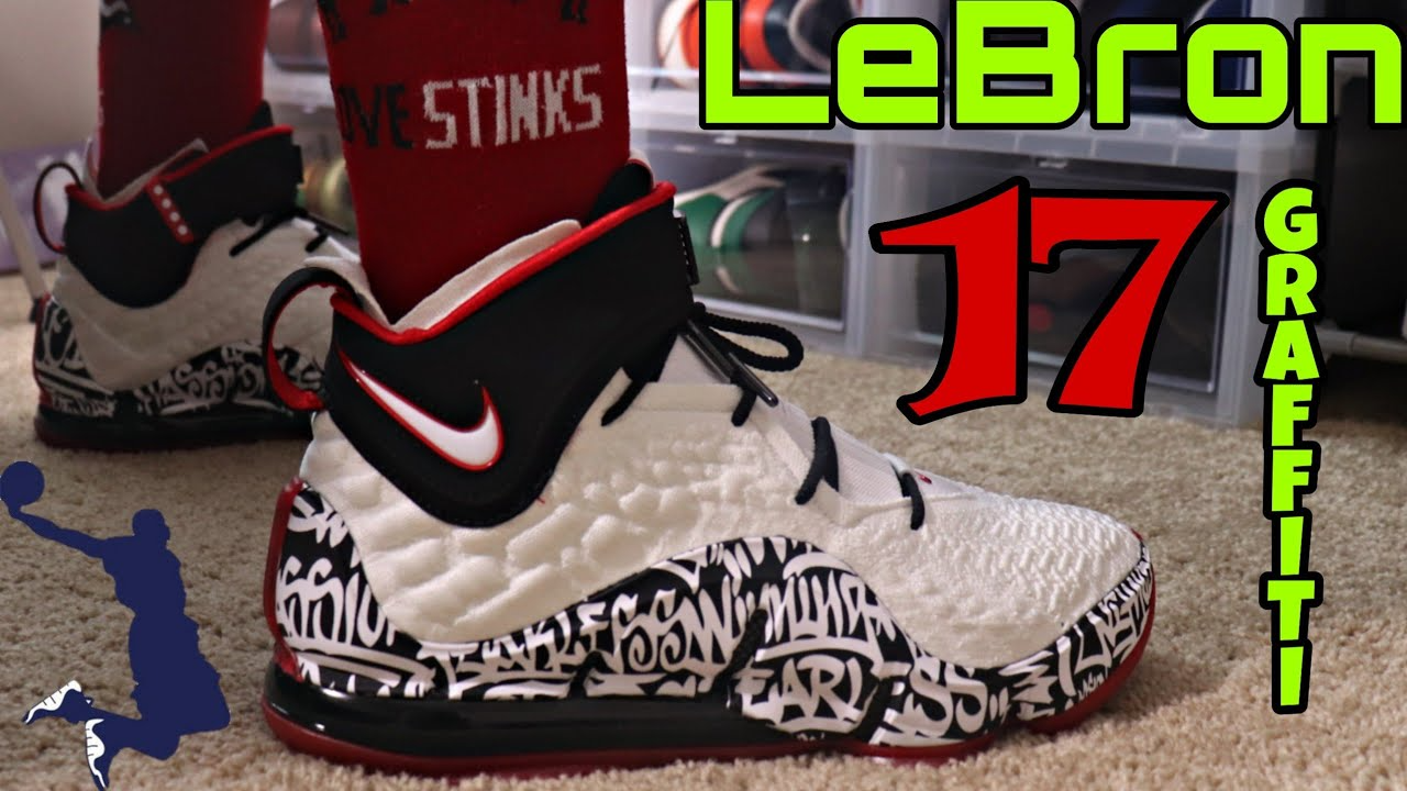  Giày Nike LeBron 17 EP ‘LeBron 4 Graffiti’ 