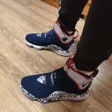  Giày Nike LeBron 17 ‘LeBron 4 Cold Blue Graffiti’ 
