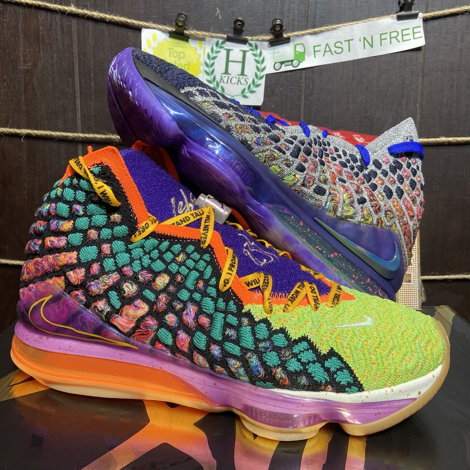  Giày Nike LeBron 17 ‘What The’ 