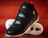  Giày Nike LeBron 18 GS ‘Black University Red’ 