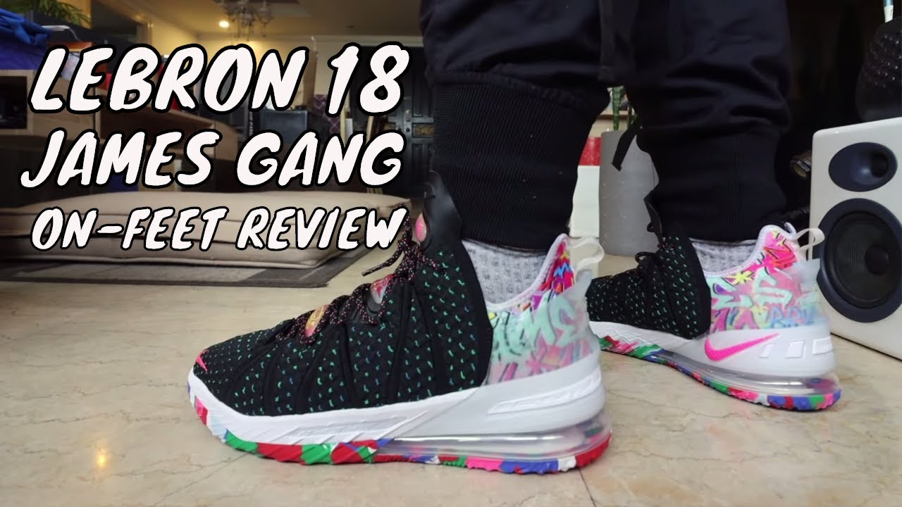  Giày Nike LeBron 18 ‘James Gang’ 