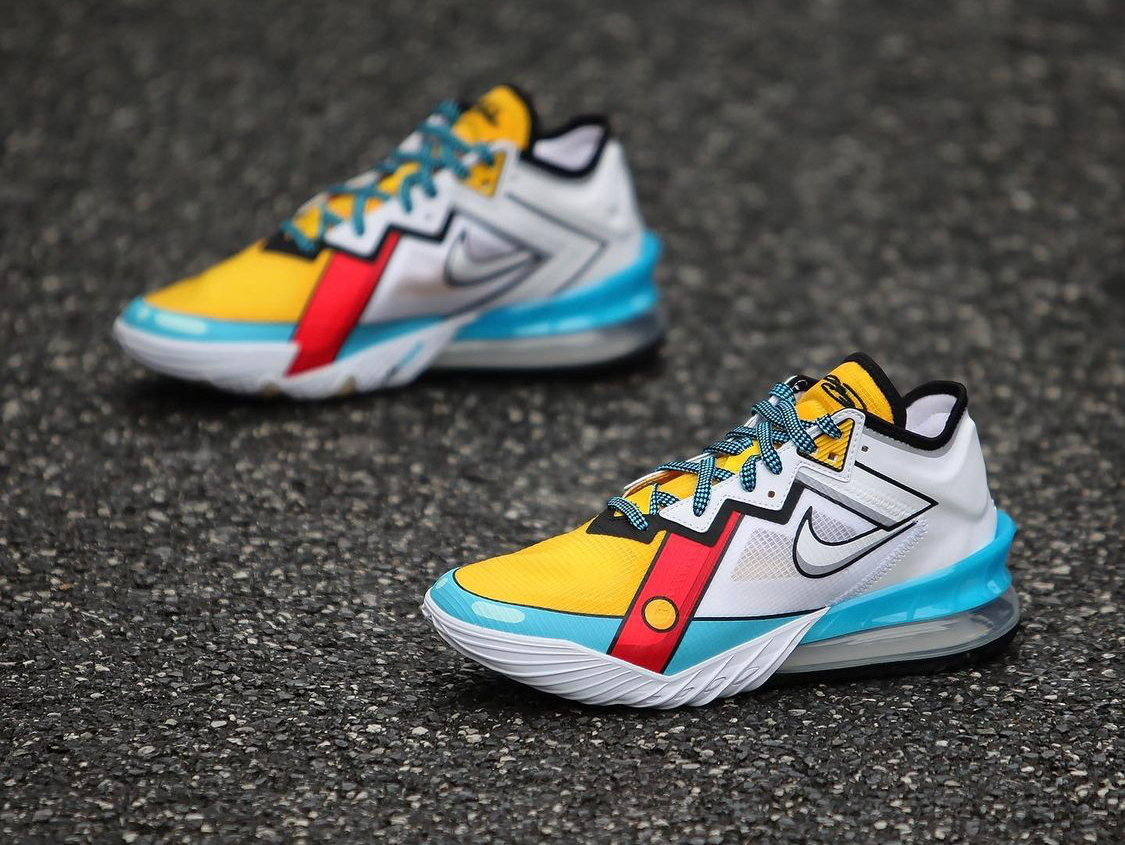  Giày Nike LeBron 18 Low ‘Stewie Griffin’ 