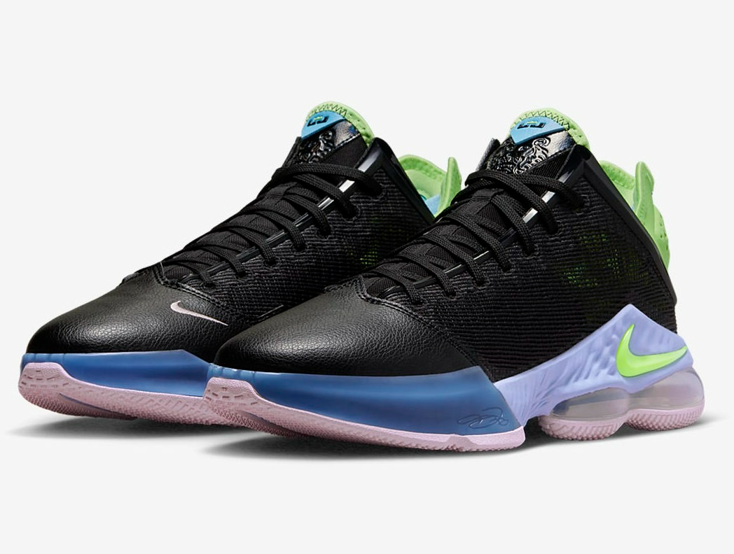  Giày Nike LeBron 19 Low ‘Black Volt’ 