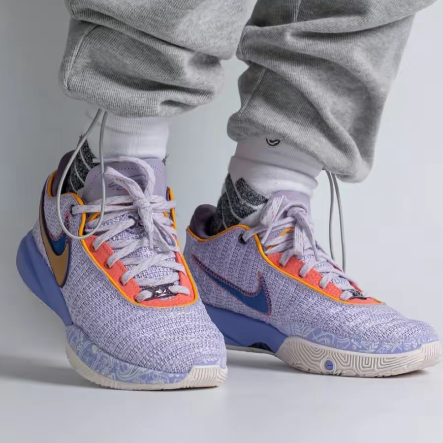  Giày Nike LeBron 20 EP ‘Purple And Gold’ 