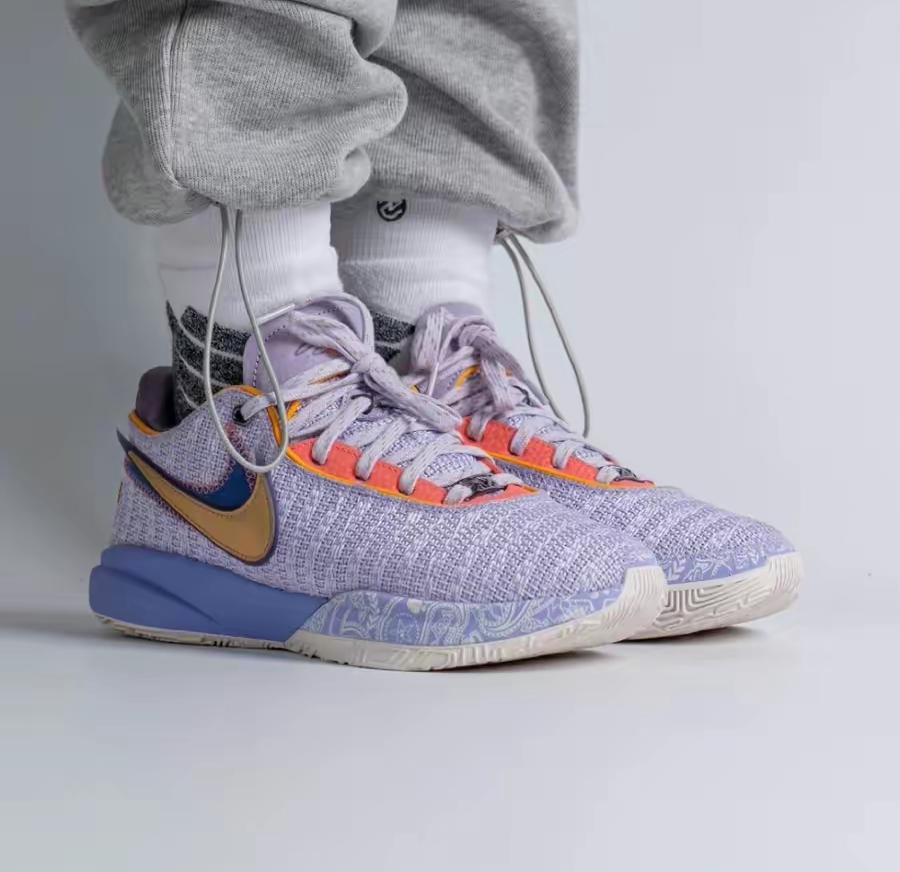  Giày Nike LeBron 20 EP ‘Purple And Gold’ 
