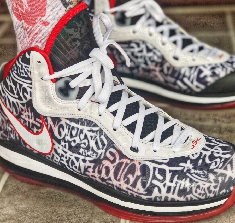  Giày Nike LeBron 8 ‘Graffiti’ 
