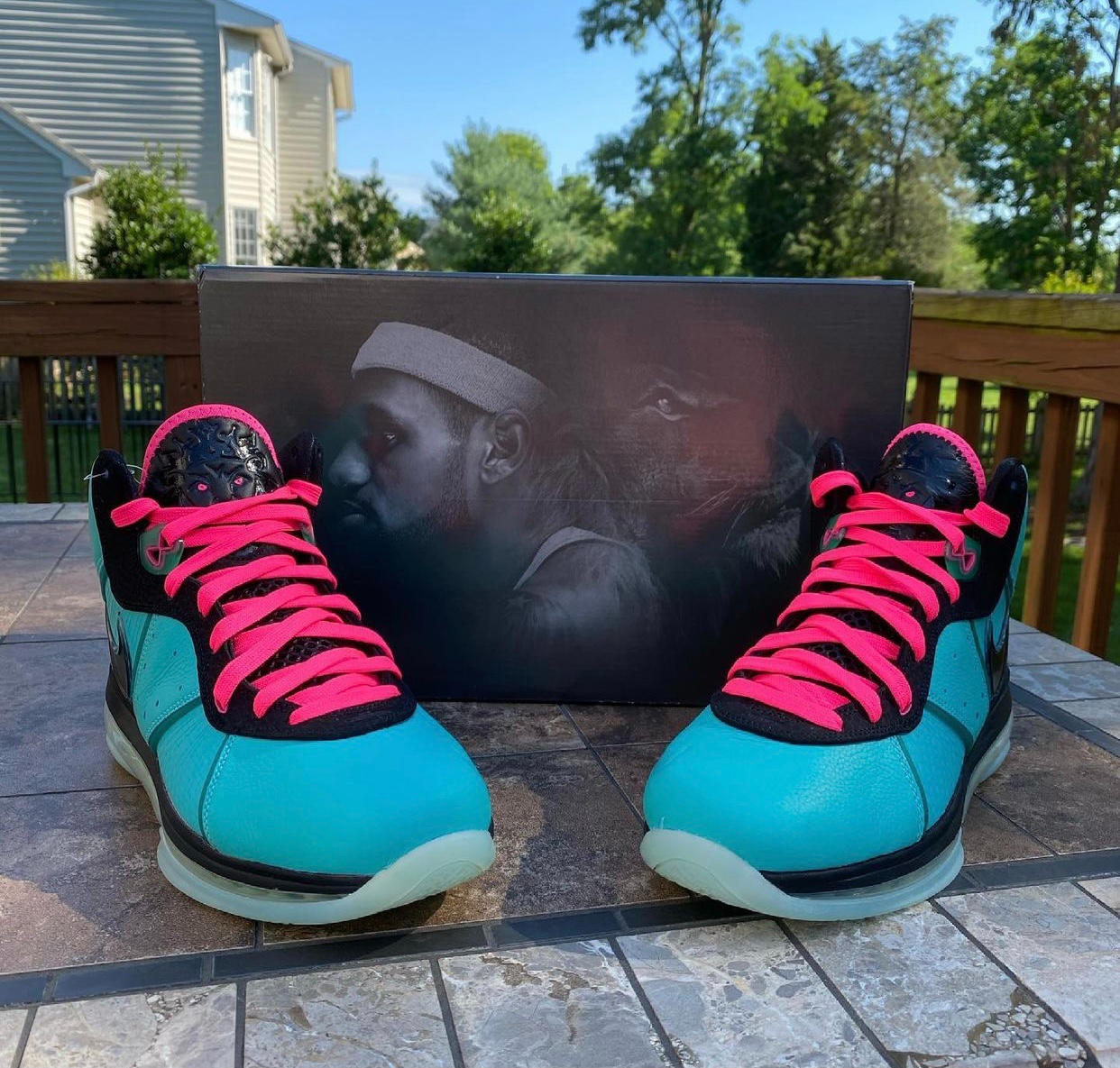  Giày Nike LeBron 8 Retro ‘South Beach’ 2021 
