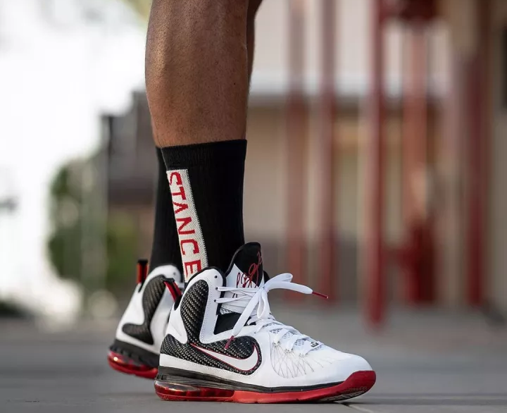  Giày Nike LeBron 9 ‘Miami Heat Home’ 