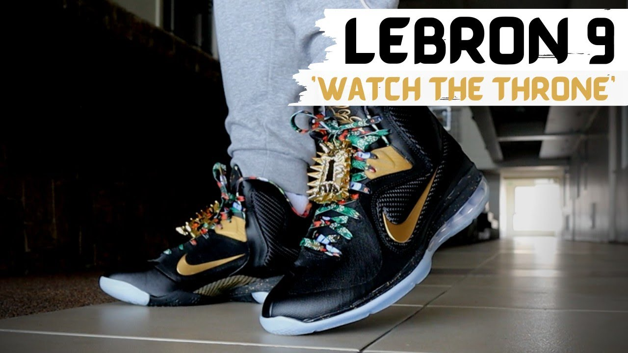  Giày Nike LeBron 9 ‘Watch The Throne’ 