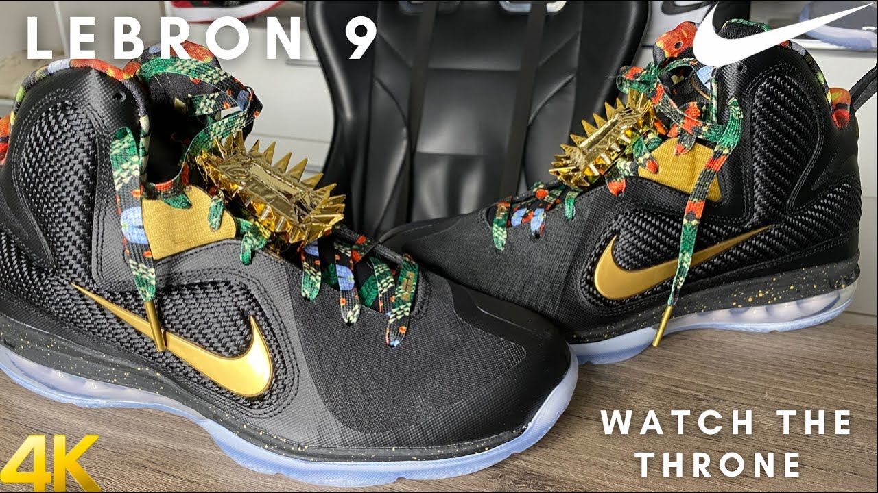  Giày Nike LeBron 9 ‘Watch The Throne’ 