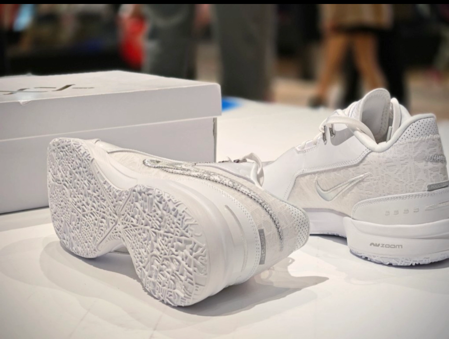  Giày Nike Lebron NXXT Gen Ampd ‘White Silver’ 