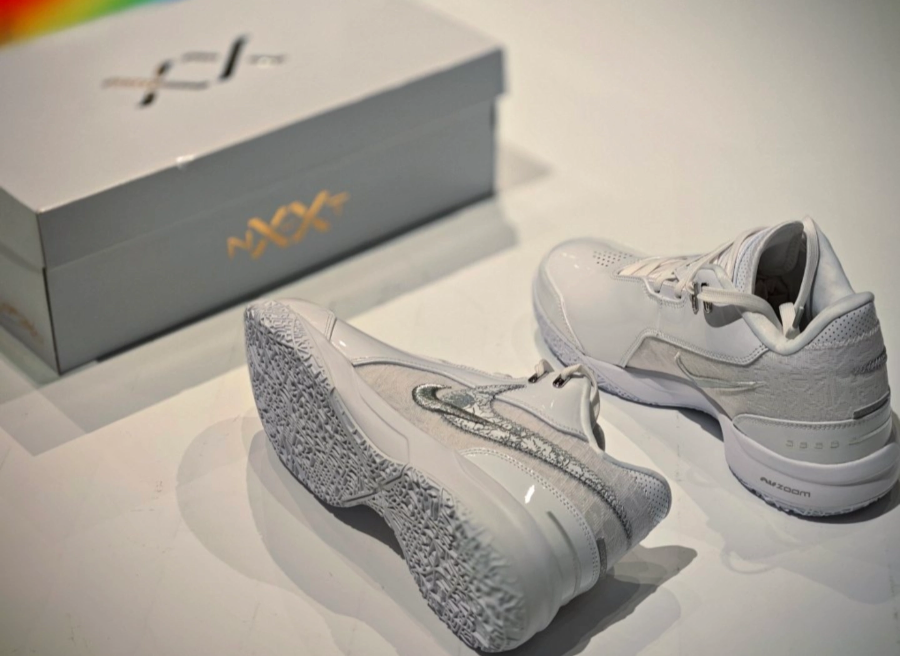  Giày Nike Lebron NXXT Gen Ampd ‘White Silver’ 