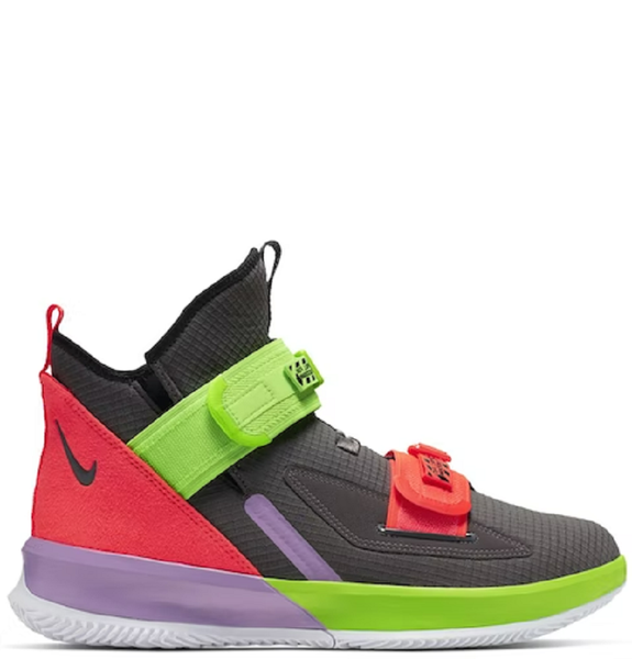  Giày Nike LeBron Solder 13 ‘Grey Red’ 