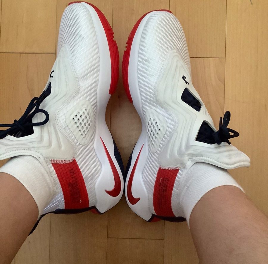  Giày Nike LeBron Solder 14 ‘White Red’ 