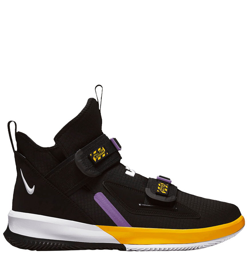  Giày Nike LeBron Soldier 13 ‘Black Yellow’ 