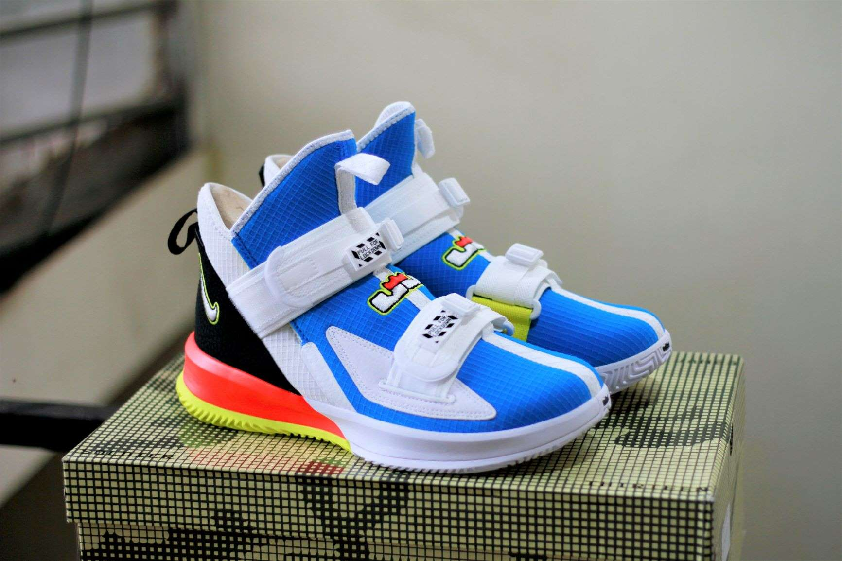  Giày Nike LeBron Soldier 13 SFG ‘Blue’ 