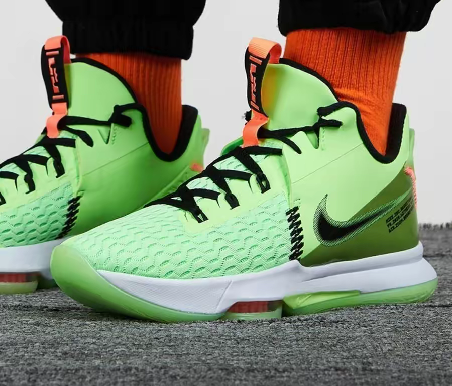  Giày Nike LeBron Witness 5 ‘Lime Glow’ 