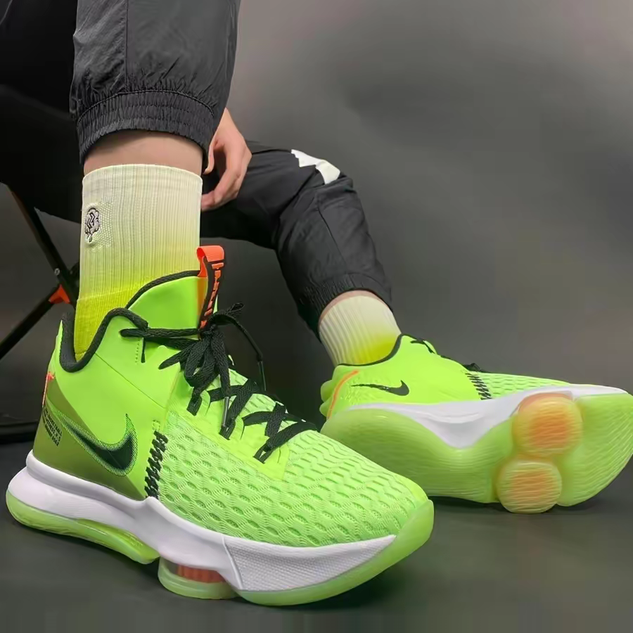  Giày Nike LeBron Witness 5 ‘Lime Glow’ 