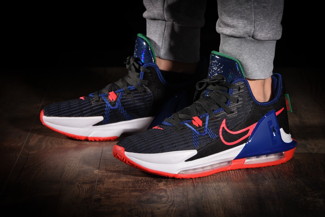  Giày Nike LeBron Witness 6 ‘Black Blue’ 