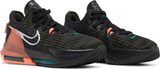  Giày Nike LeBron Witness 6 GS ‘Black Crimson Pulse’ 