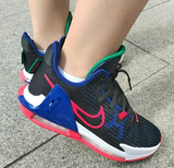  Giày Nike LeBron Witness 6 GS ‘Black Royal Siren Red’ 