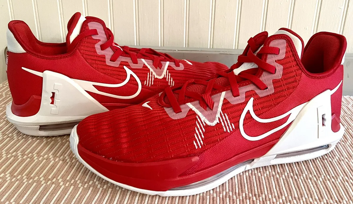  Giày Nike LeBron Witness 6 TB ‘University Red’ 
