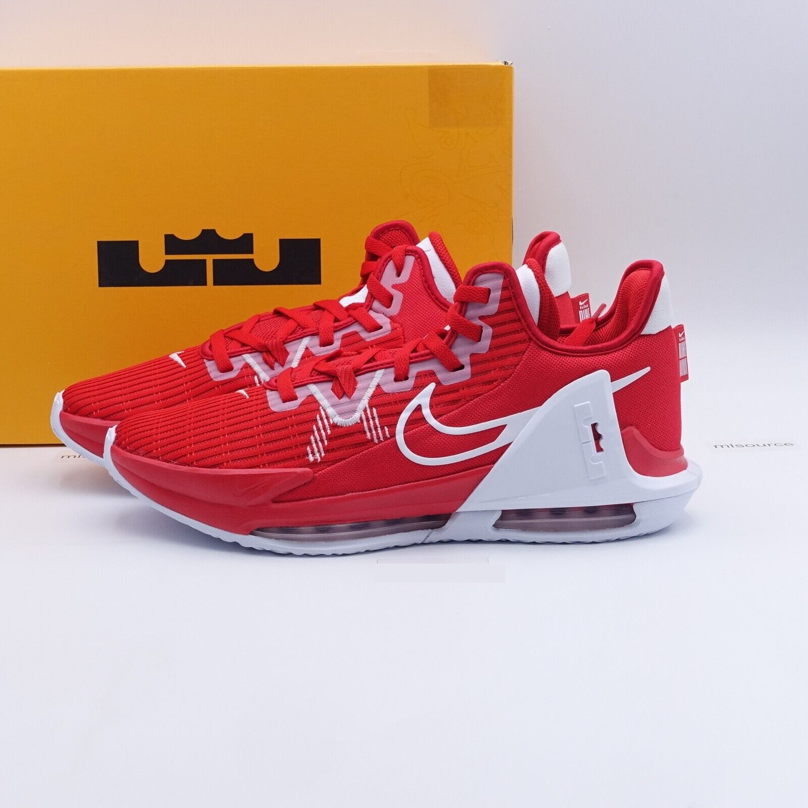  Giày Nike LeBron Witness 6 TB ‘University Red’ 
