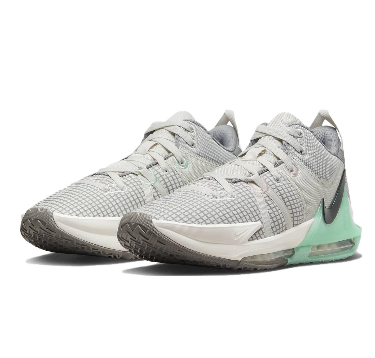  Giày Nike LeBron Witness 7 ‘Grey Mint’ 