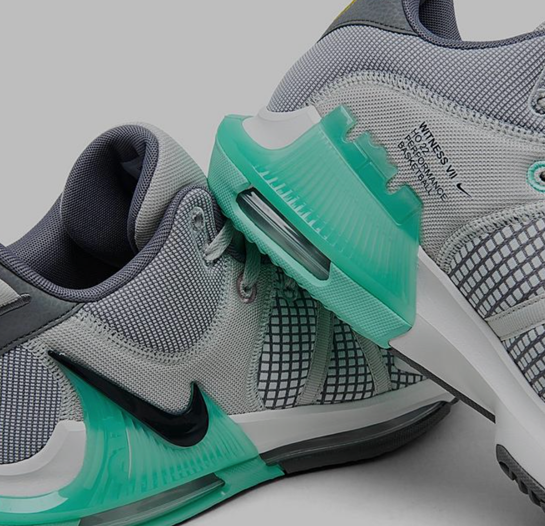  Giày Nike LeBron Witness 7 ‘Grey Mint’ 