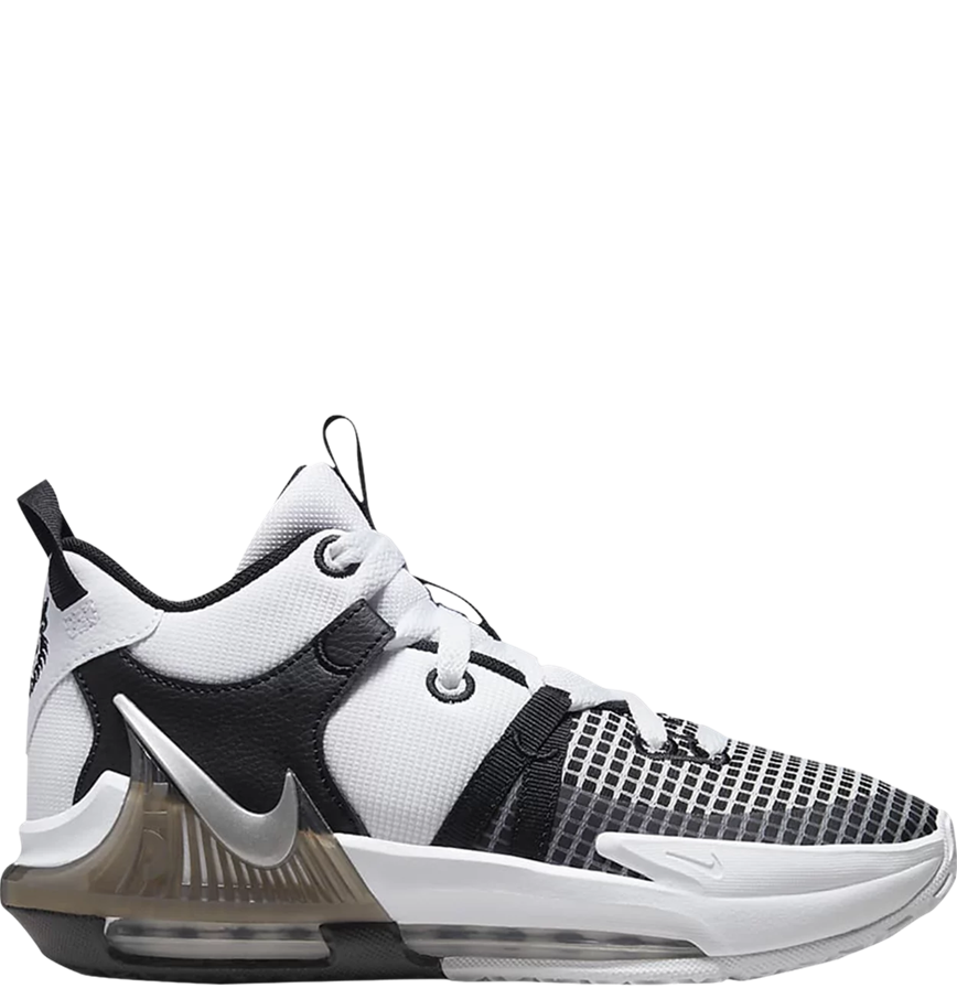  Giày Nike LeBron Witness 7 GS ‘White Black’ 