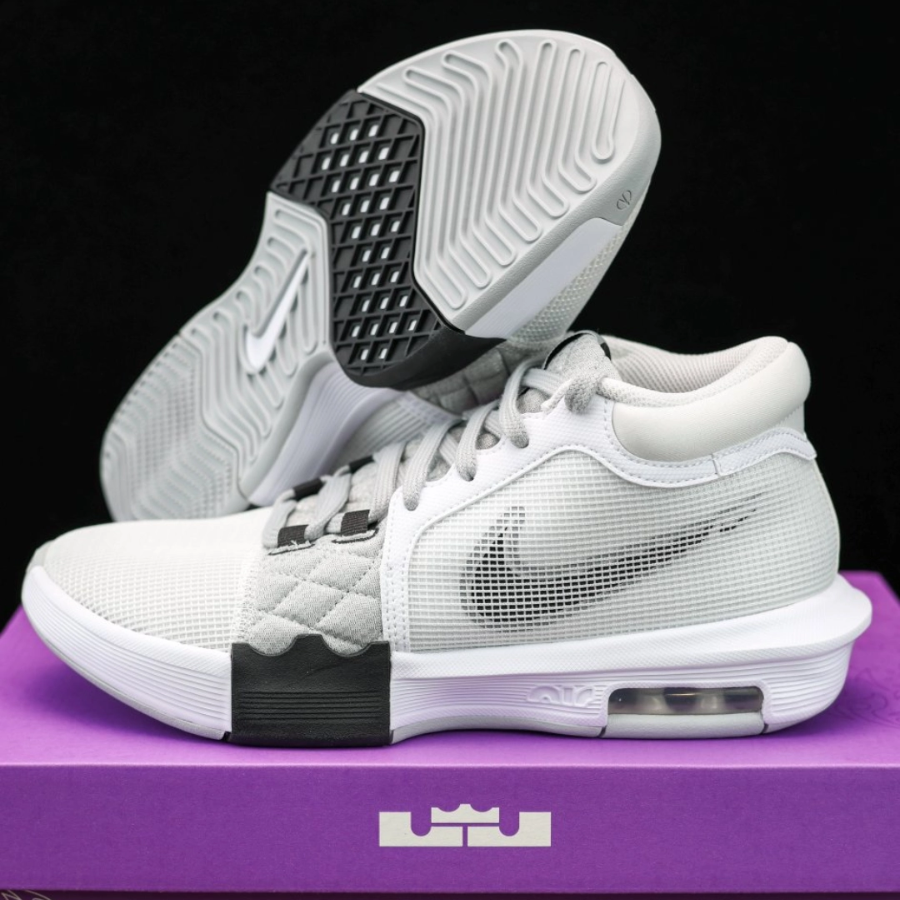 Giày Nike LeBron Witness 8 EP ‘White Light Smoke Grey’ 