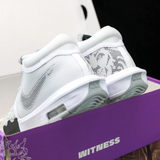  Giày Nike LeBron Witness 8 EP ‘White Light Smoke Grey’ 