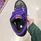  Giày Nike LeBron Witness 8 Lakers ‘Black Purple’ 