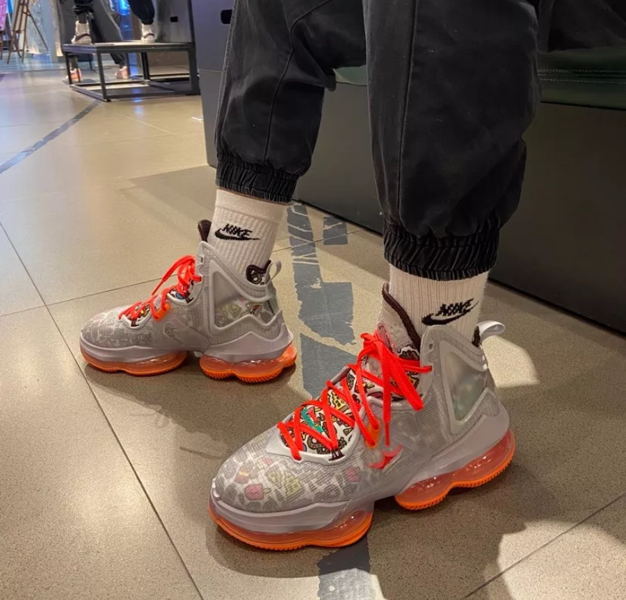  Giày Nike Lebron XIX 19 ‘Gray’ 