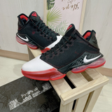  Giày Nike Lebron XIX Low EP 19 Bred 'Black Red' 