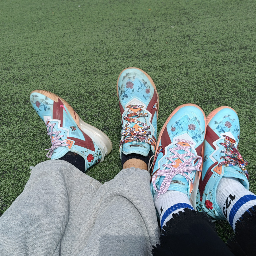  Giày Nike Mimi Plange x LeBron 18 Low GS ‘Daughters’ 