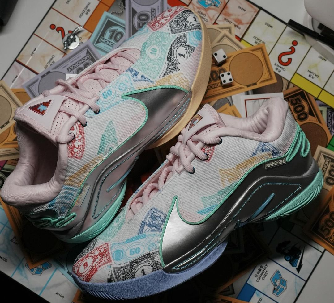  Giày Nike Monopoly x LeBron 22 QS ‘Currency’ 