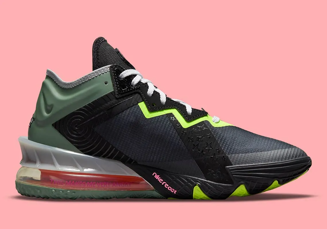  Giày Nike Space Jam x LeBron 18 Low GS ‘Bugs x Marvin’ 