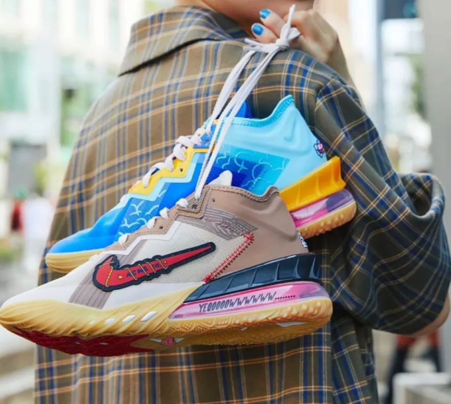  Giày Nike Space Jam x LeBron 18 Low ‘Wile E. x Roadrunner’ 