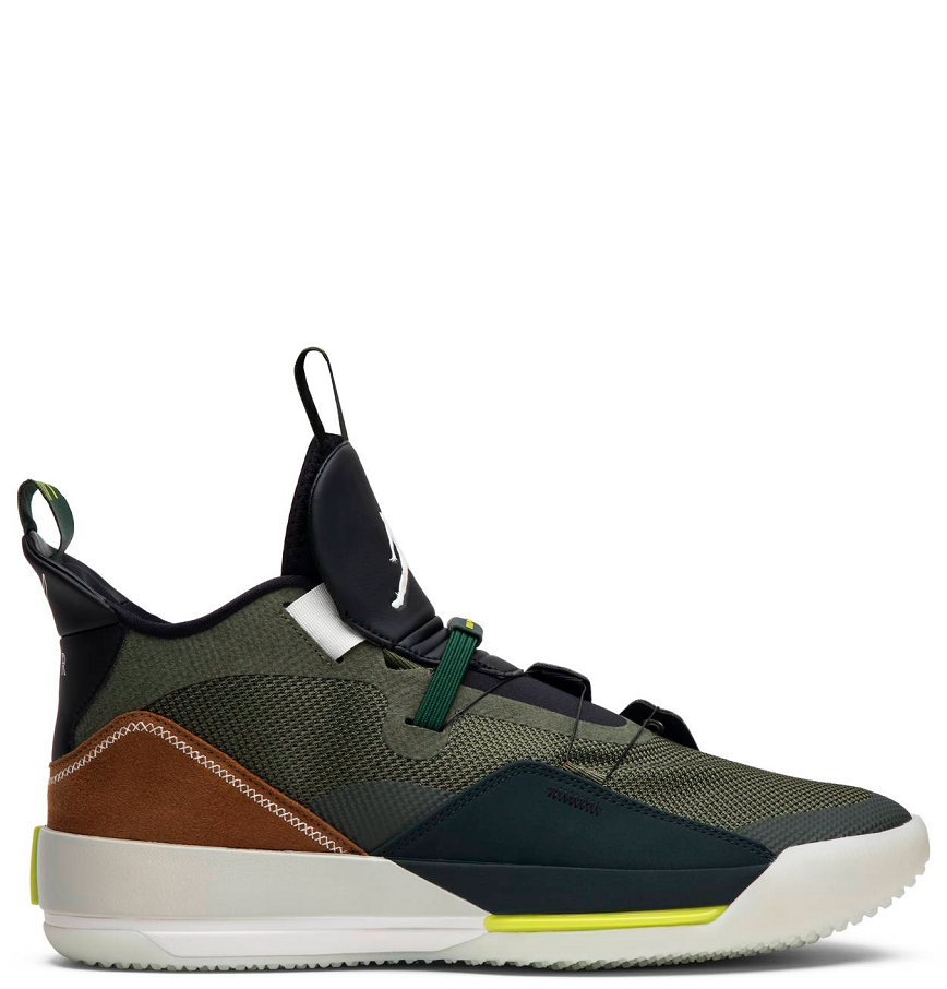  Giày Nike Travis Scott x Air Jordan 33 NRG ‘Army Olive’ 