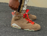 Giày Nike Travis Scott x Air Jordan 6 Retro ‘British Khaki’ 