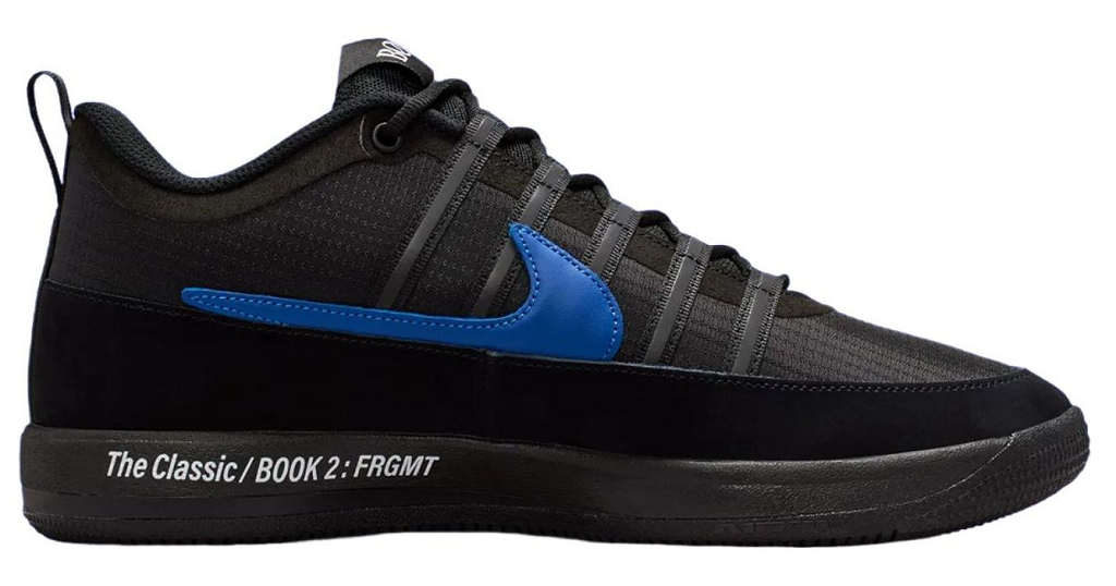  Giày Nike x Fragment Book 2 'Black White Blue' 