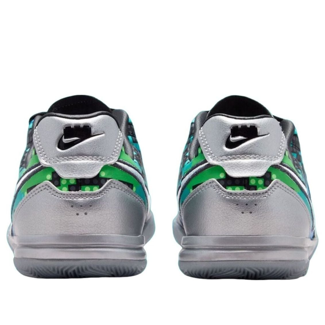  Giày Nike x Lego Streetgato 'Metallic Silver Green Strike' 